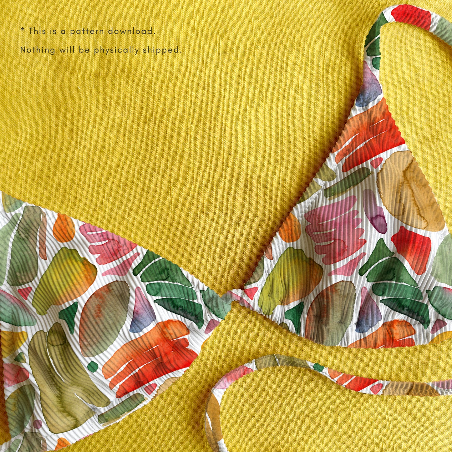 rio de janeiro tropical swimwear pattern