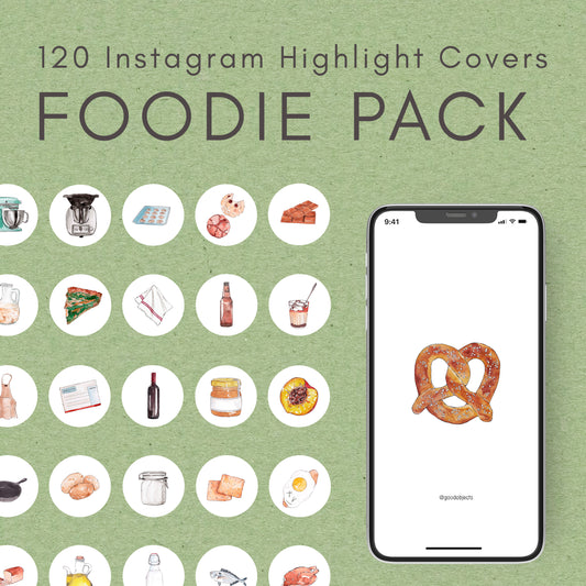 food highlight icons 