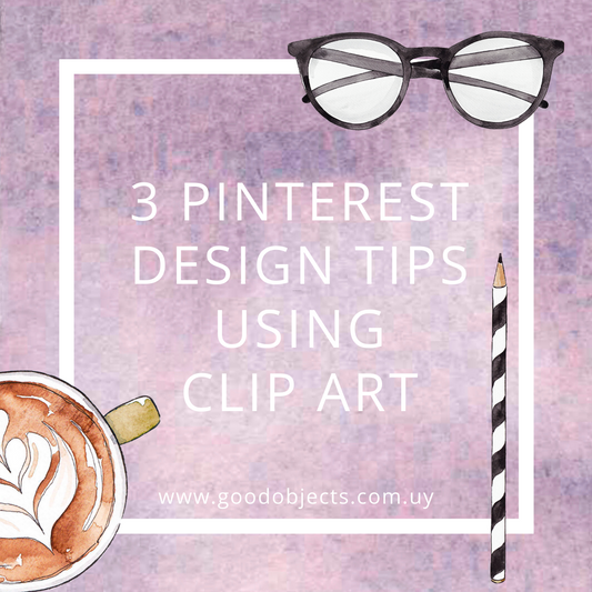 3 Pinterest design tips using Clip Art