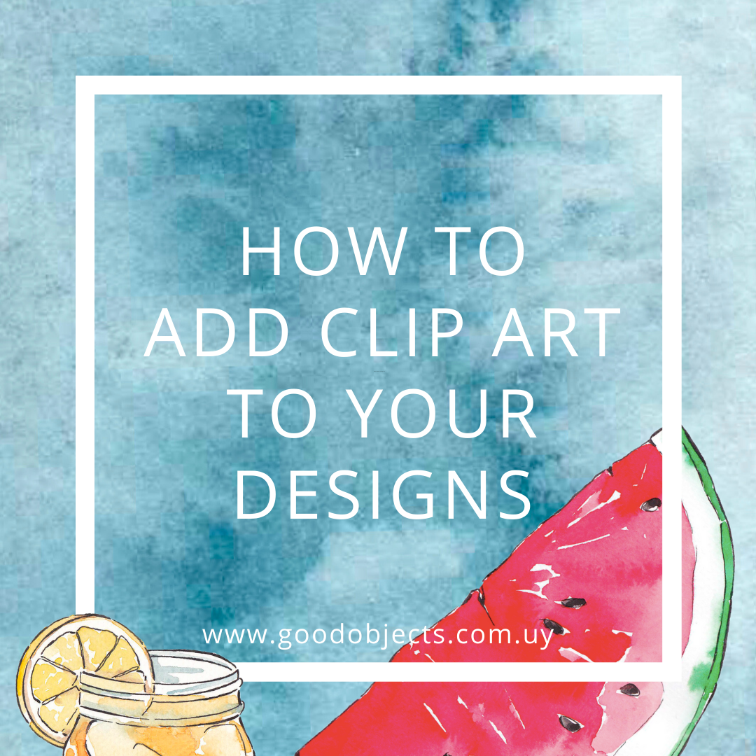How to add clip art to your designs