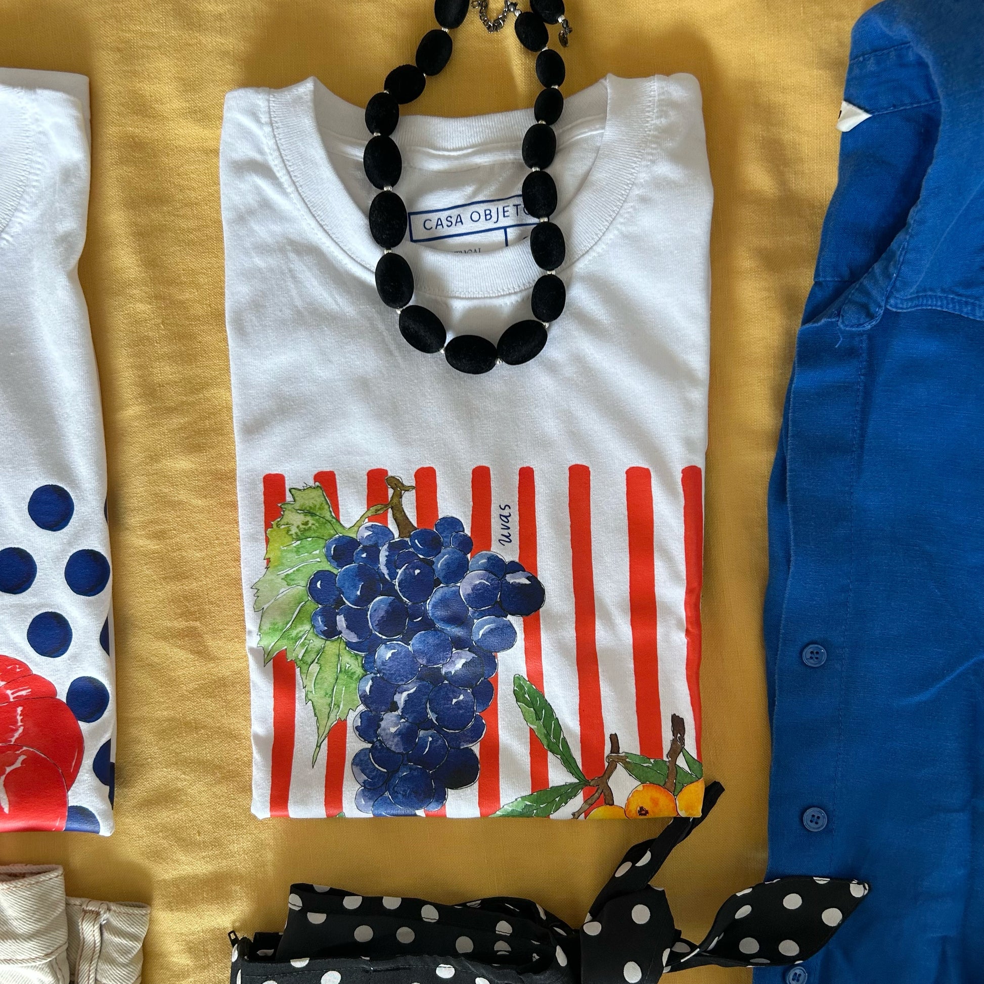 frutas portuguesas remera