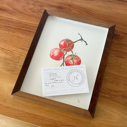 pomodoro cuadro para cocina tomate