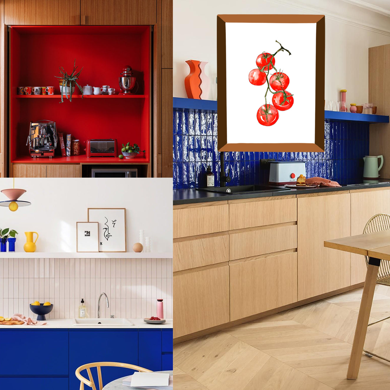 Cuadro Pomodoro - marco combinado