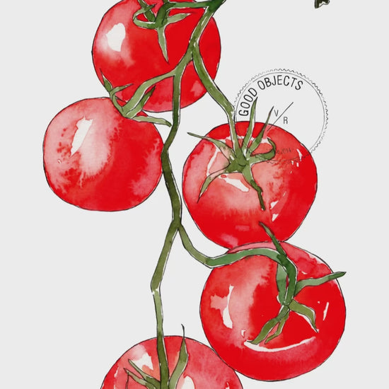 pomodoro watercolor painting