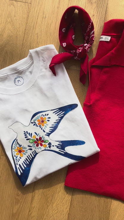 remera golondrinas portuguesas