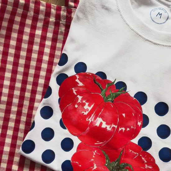 remera tomates antiguos
