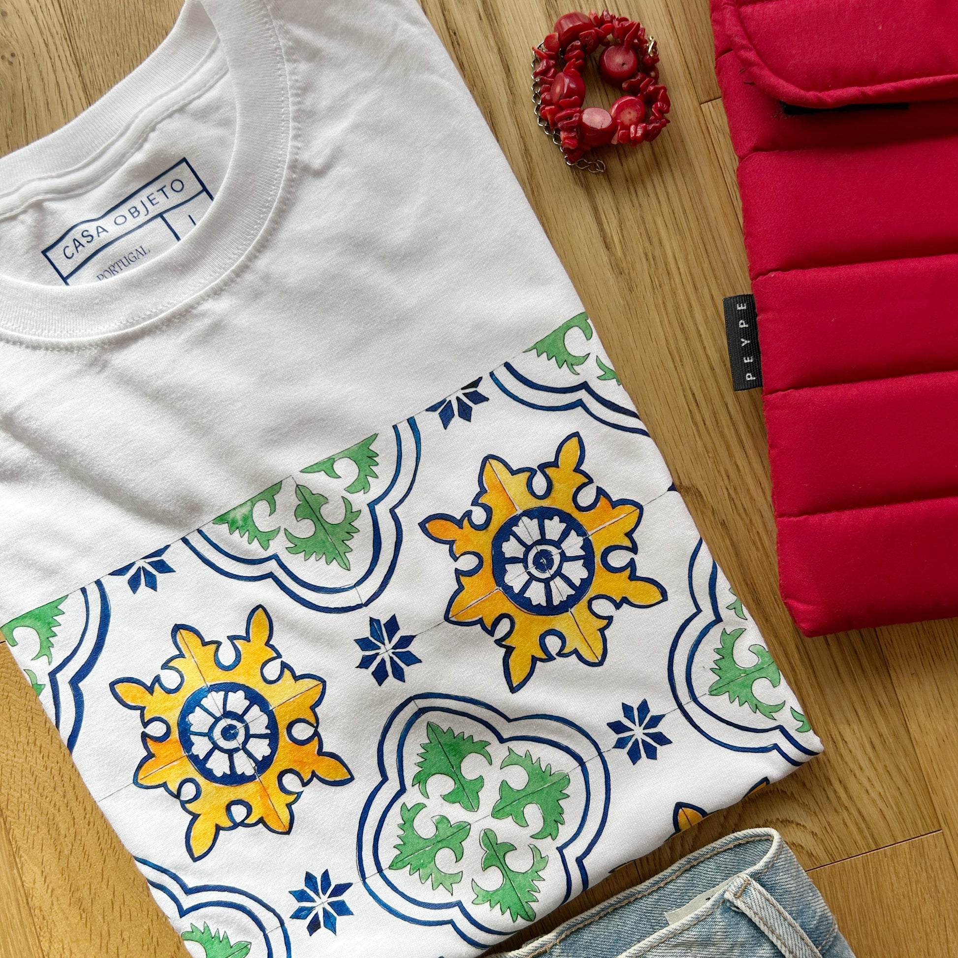 remera portugal azulejo