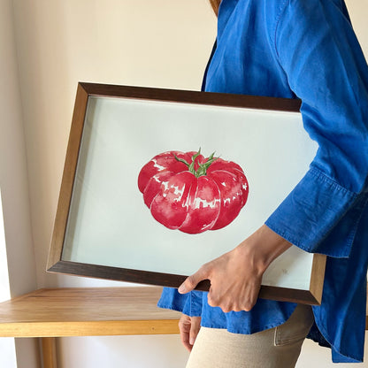 cuadro tomate antiguo para cocina