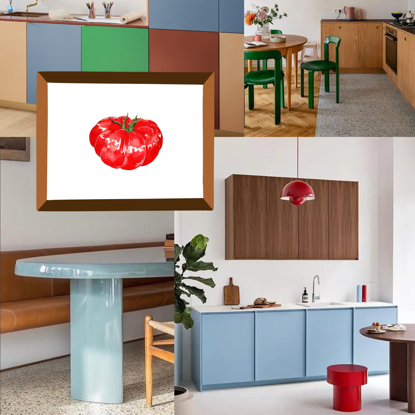 cuadro tomate antiguo