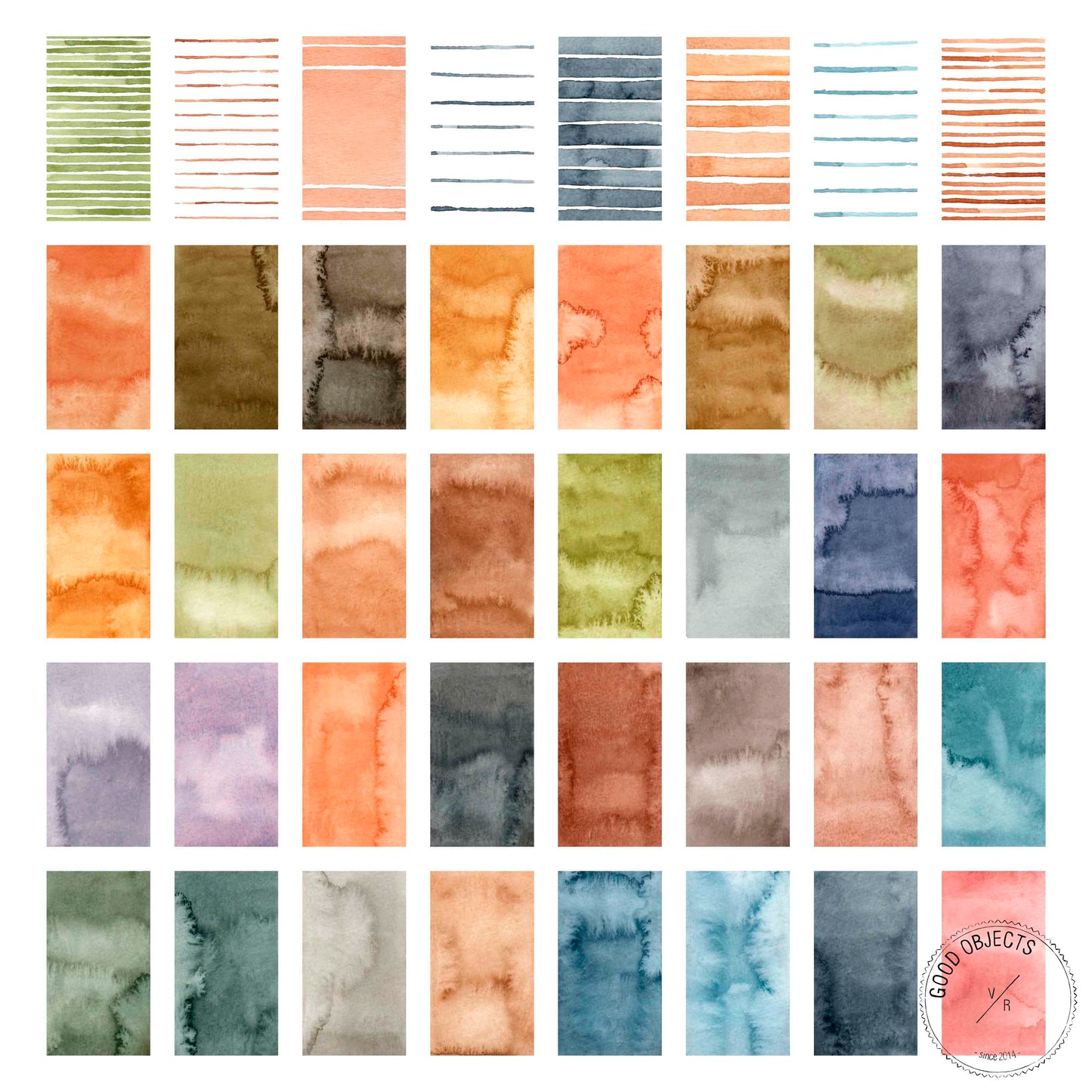 watercolor palette highlight icons