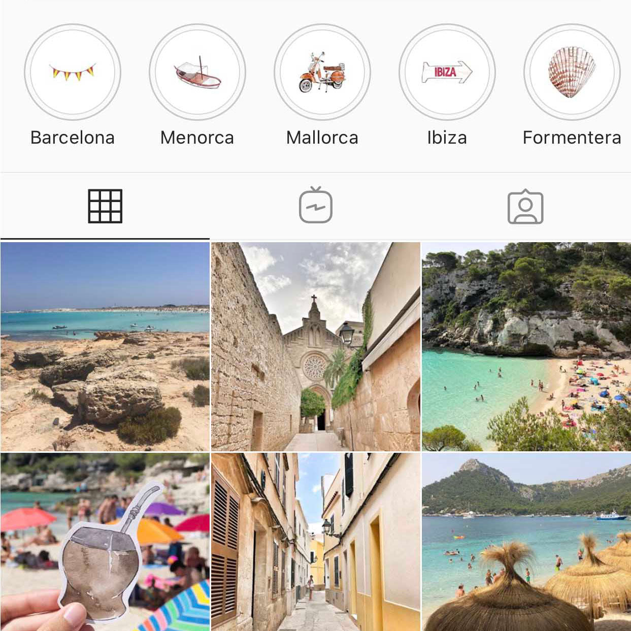 instagram travel icons