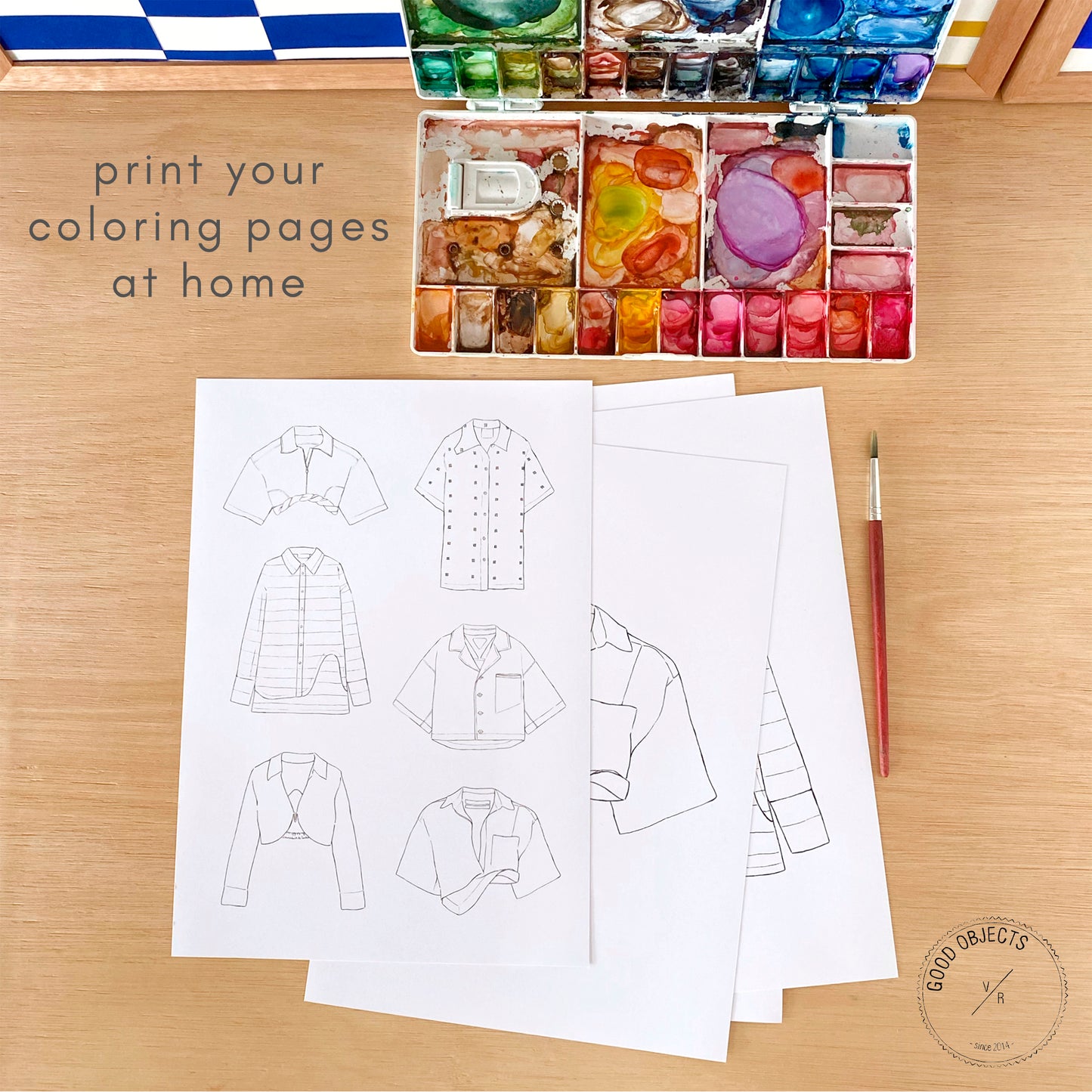 print your coloring pages at home